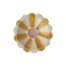 Dipping Bowl Bloem geel