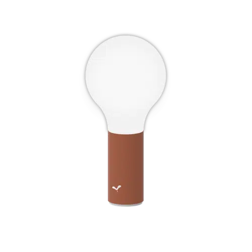 Fermob lamp Aplô red ochre