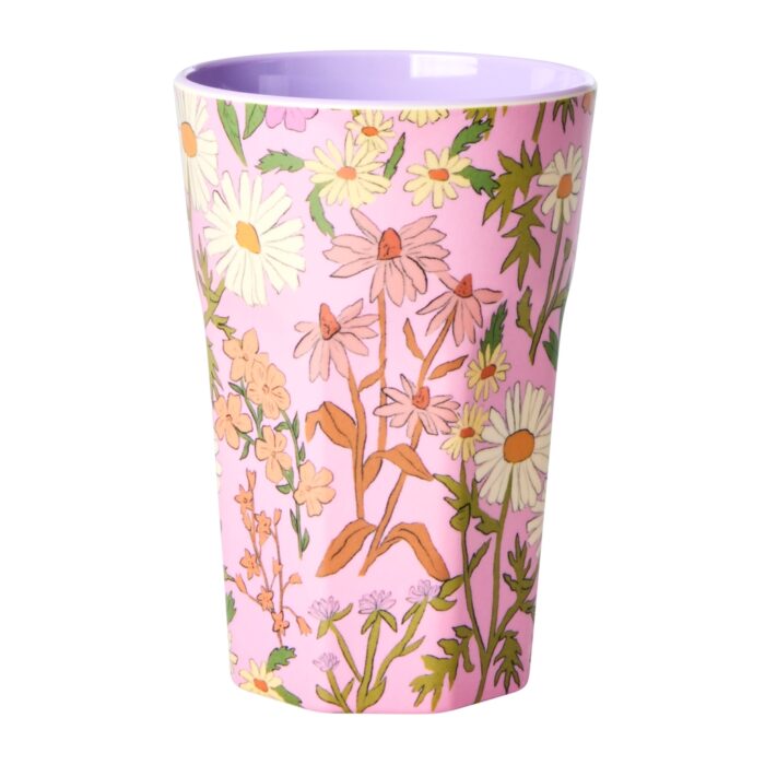 Melamine cup tall Daisy Dearest