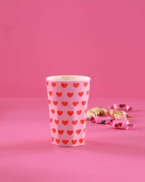Melamine cup tall Sweet Hearts