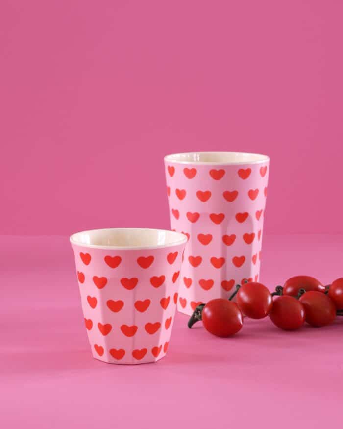 Melamine cup tall Sweet Hearts