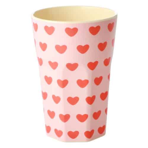 Melamine cup tall Sweet Hearts