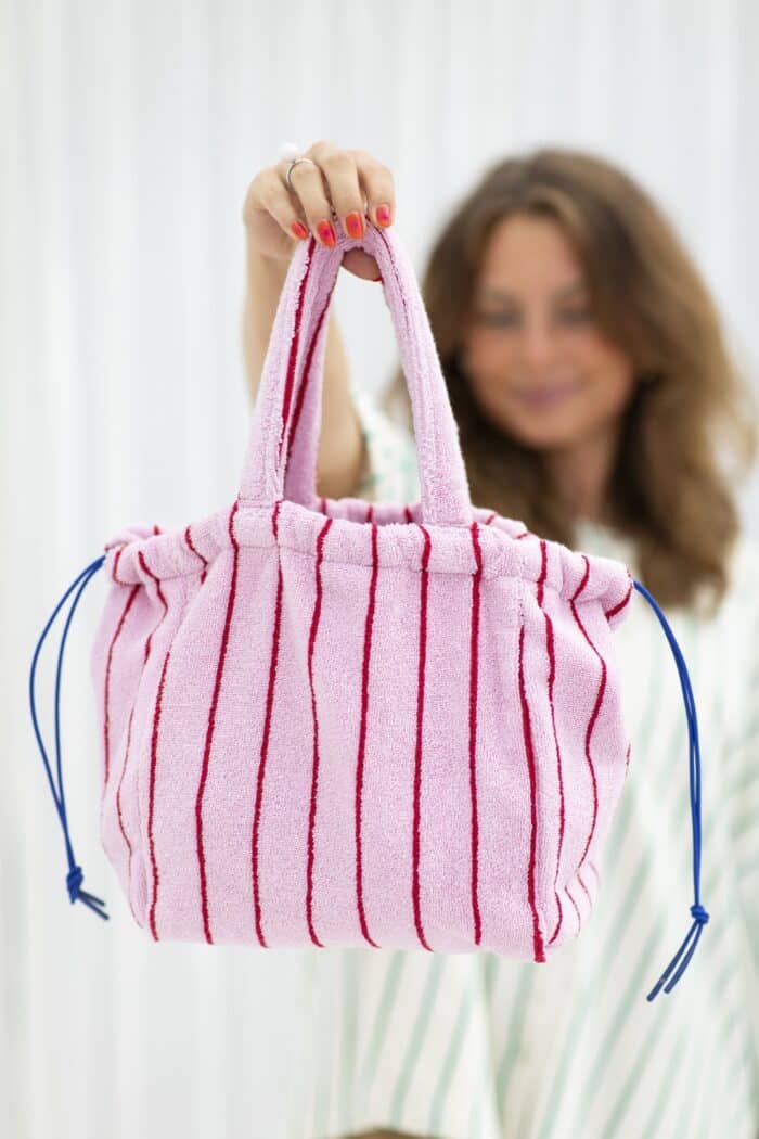 Naram Handbag BabyPink&SkiPatol
