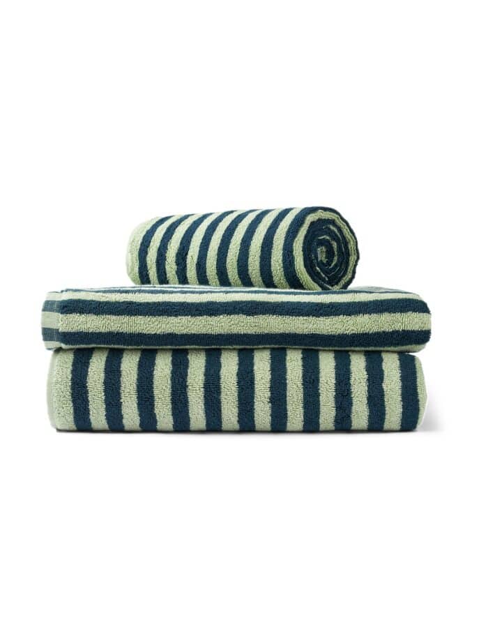 Naram Handdoek Seafoam&Deep Teal