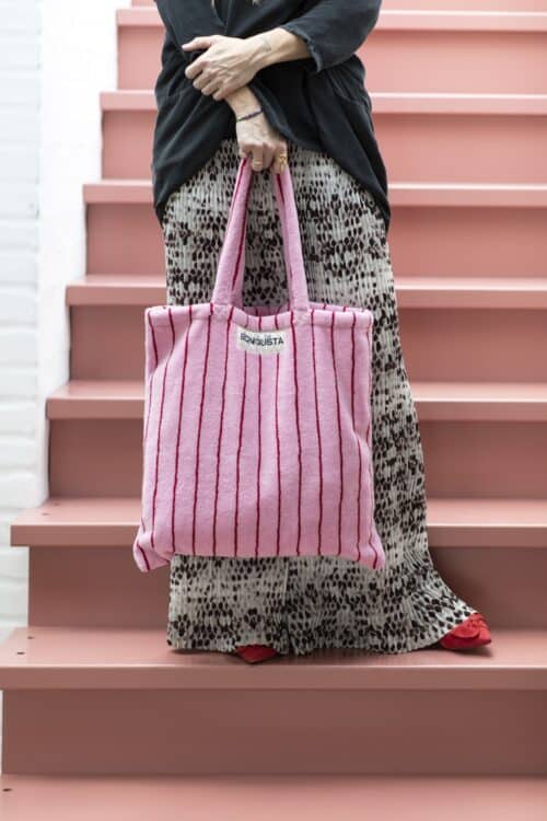 Naram Totebag BabyPink&SkiPatrol