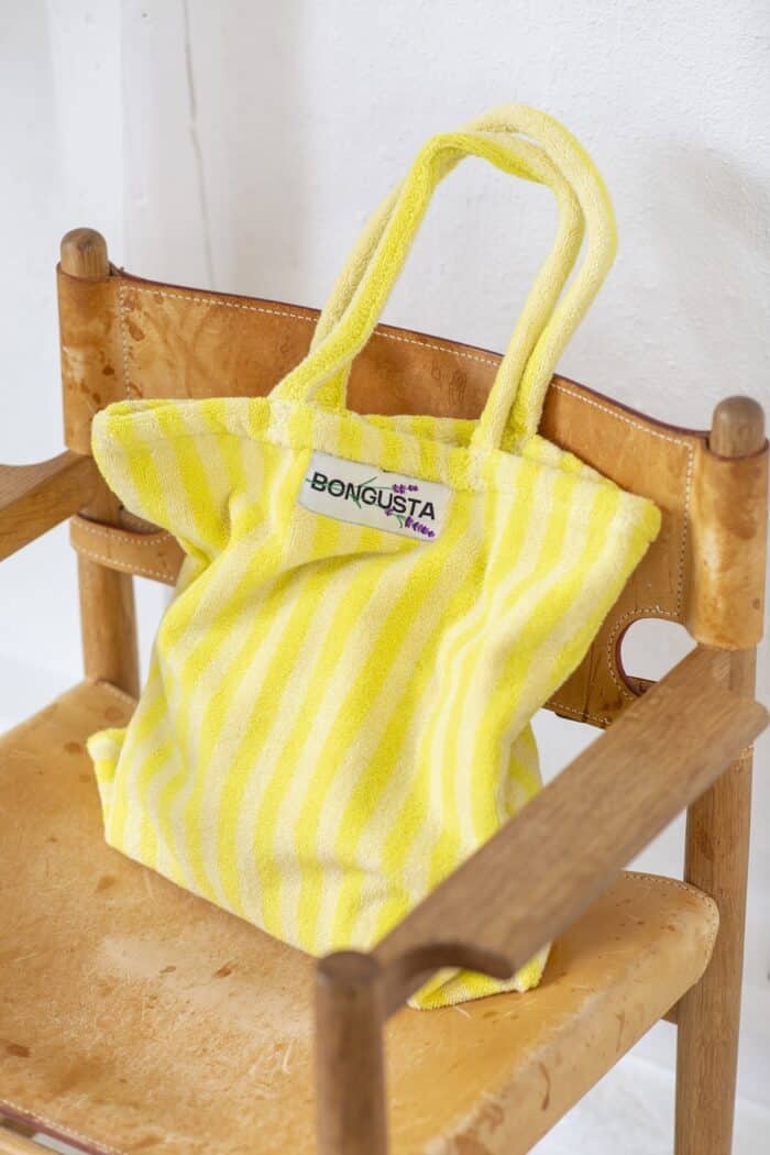 Naram Totebag Pristine&Neon Yellow