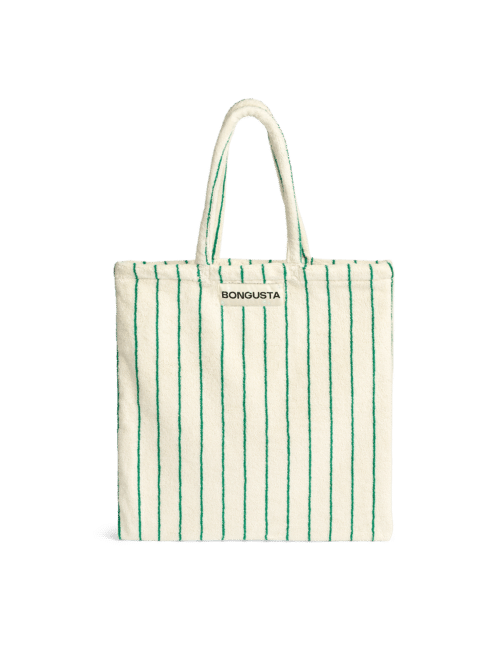 Naram Totebag PureWhite&Green