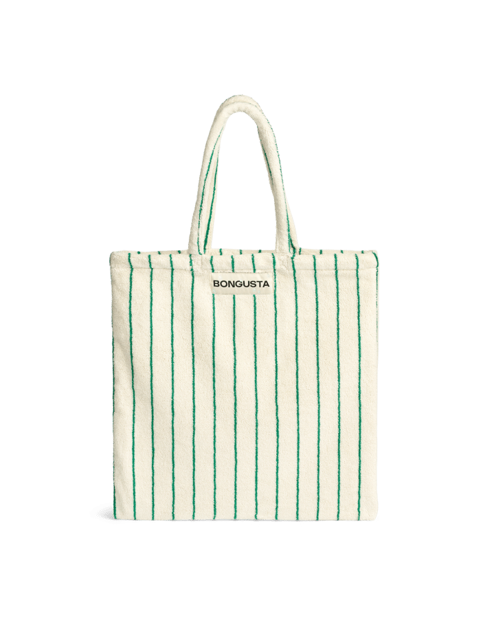 Naram Totebag PureWhite&Green