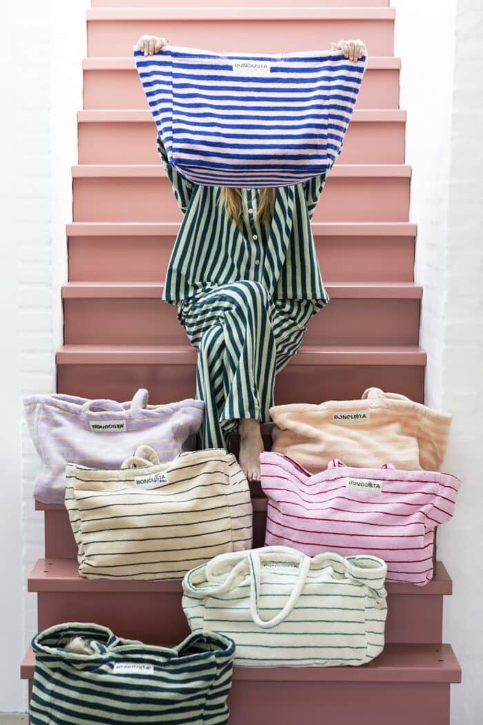 Naram Weekend Bag BabyPink&SkiPatrol