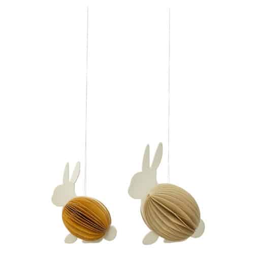Paas Bunny Honeycomb set/2 papier straw