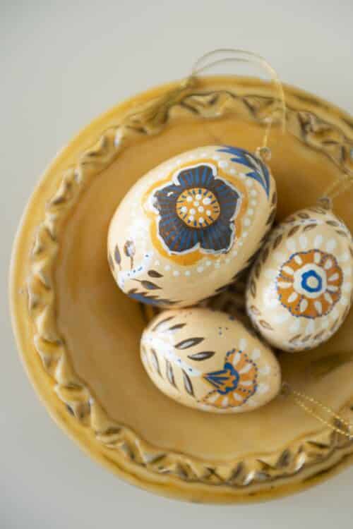 Paaseieren Anila Straw 4stuks