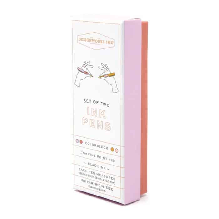 Pennenset Color Block Rosewood&Blush