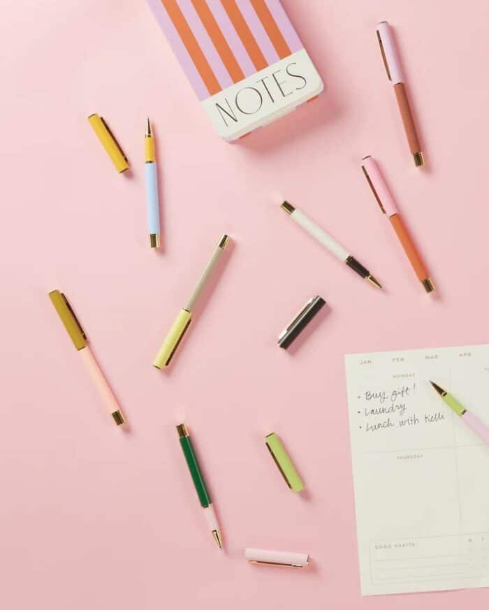 Pennenset Color Block Rosewood&Blush