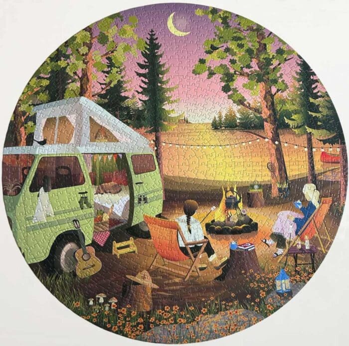 Puzzel Van Life rond 1000st