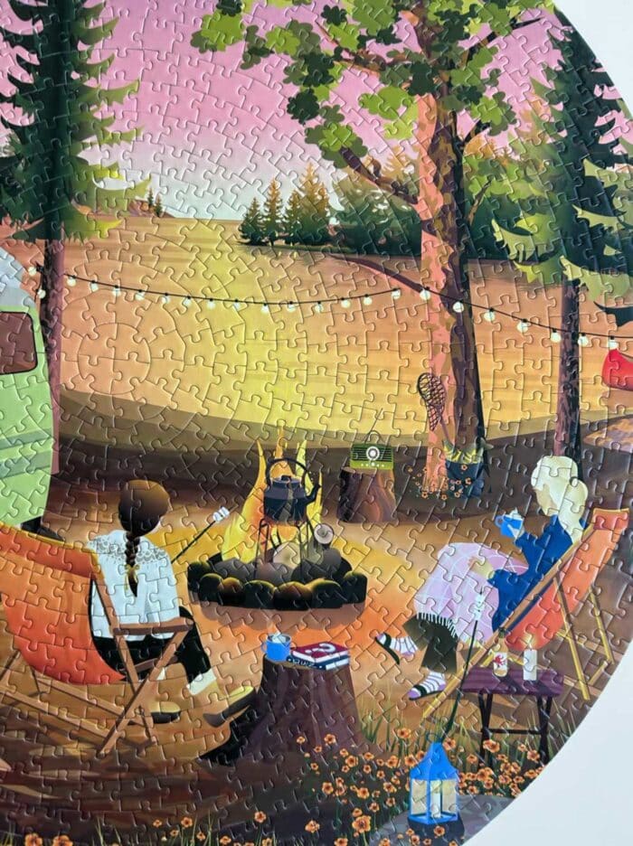 Puzzel Van Life rond 1000st