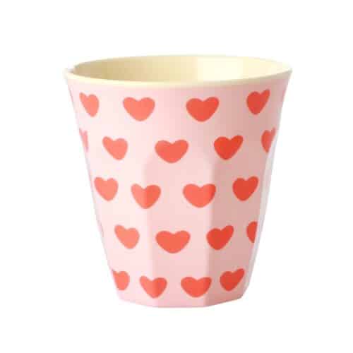 Rice melamine cup Sweet Hearts
