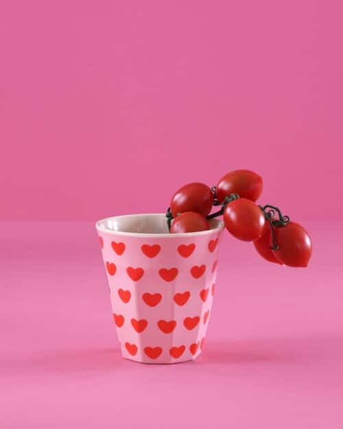 Rice melamine cup Sweet Hearts