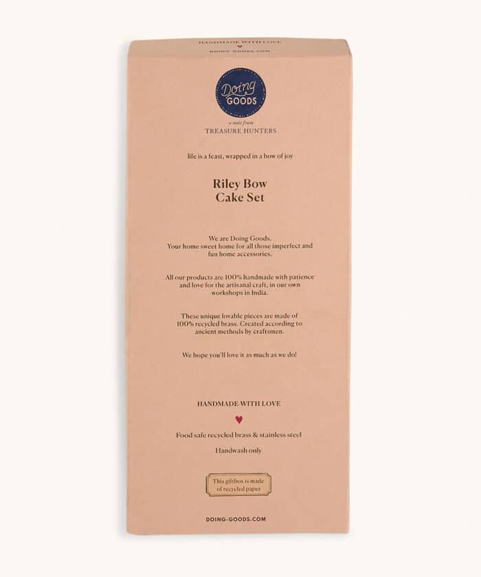 Riley Strik Taart Set cadeaubox