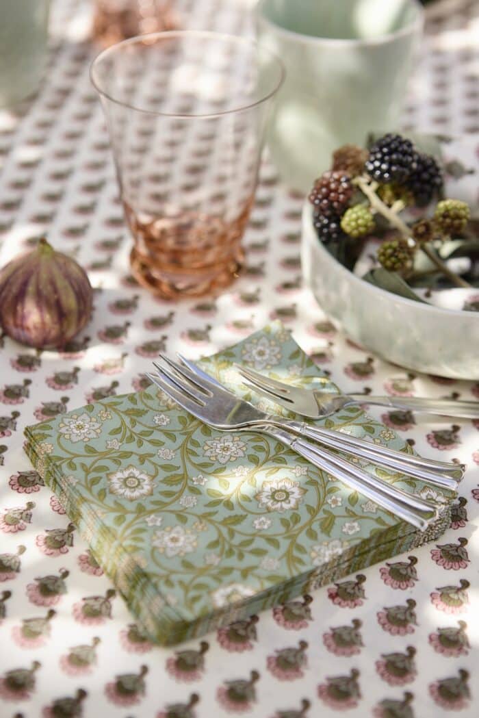 Tafelkleed Asha Melon 2,5m