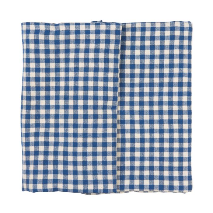 Tafelkleed Lucas Ruit blauw/wit