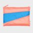 The New Pouch Large Coral&Wave