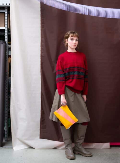 The New Pouch Medium Cleese&Coral
