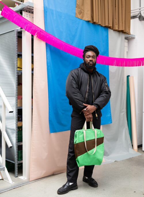 The New Tote Bag M Greenscreen&Hazel