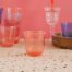 Tumbler Bubble acryl peach