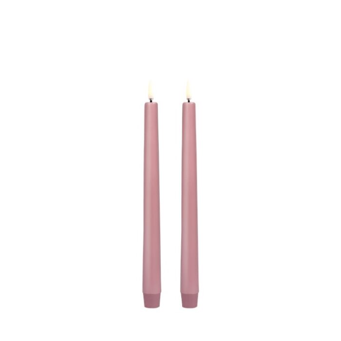 Uyuni LED dinerkaarsen set/2 dusty rose