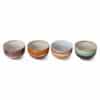 70's Noodle Bowls Geyser set/4