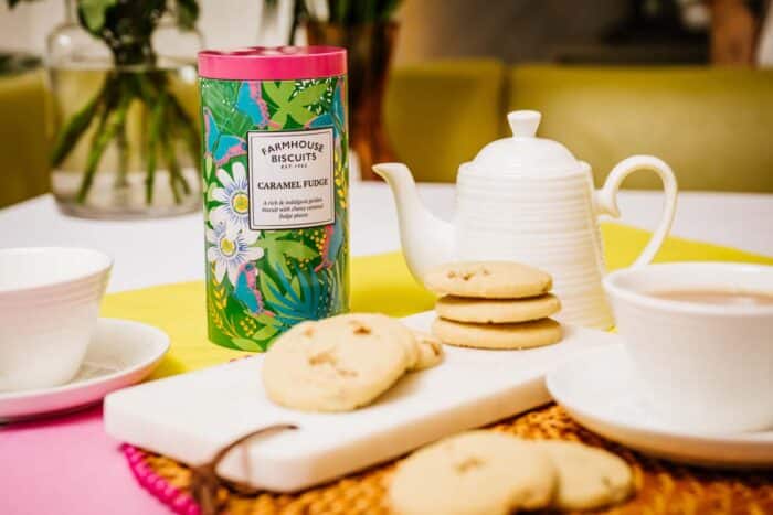 Blik Tropical Caramel Fudge koekjes