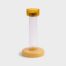 Bole kandelaar Medium Amber-Yellow