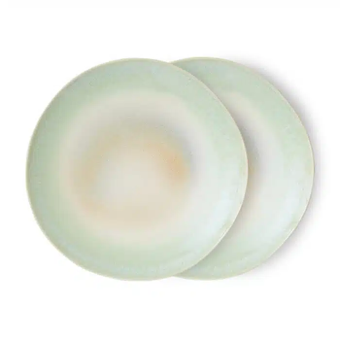 Dinerbord Palms 70's ceramic set/2