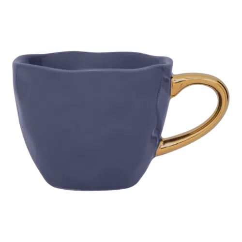 Good Morning Coffee Cup Purple Blue