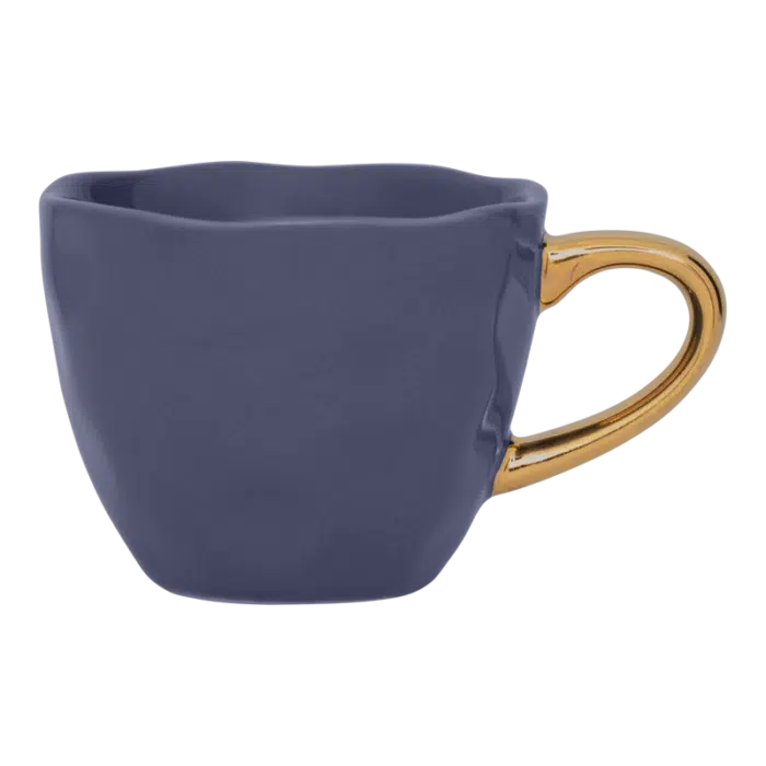 Good Morning Coffee Cup Purple Blue