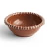 HAY Barro Salad Bowl Large natural stripes