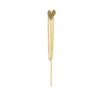 Heart Chain Stud Earring (one piece) Betty Bogaers