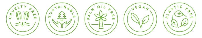Helemaal Shea set met 12 zeepjes