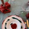 Kandelaar Ribbon Red
