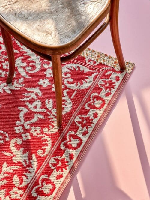 Kleed Gerecycled plastic Rood
