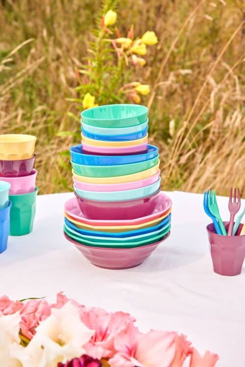 Melamine Bowls set/6 Show Your True Colors