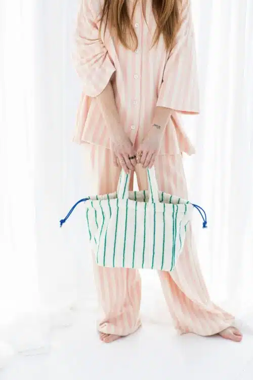 Naram Handbag PureWhite&Grass