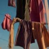 Naram Handdoek DazzlingBlue&Rose