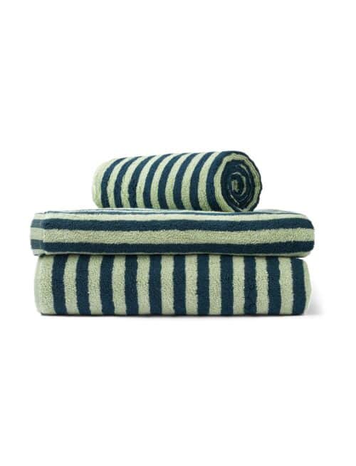 Naram Handdoek Seafoam&Deep Teal