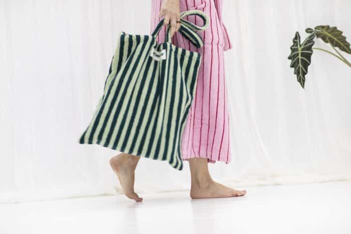 Naram Totebag Seafoam&Deepteal