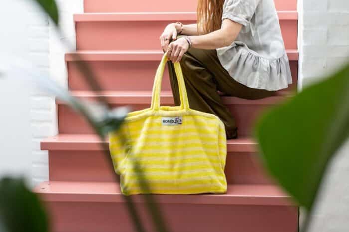 Naram Weekend Bag Pristine&NeonYellow