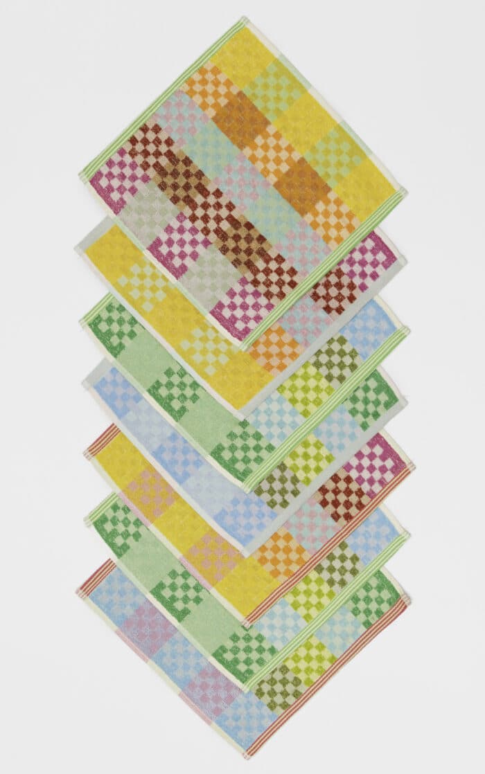 Ods&Ends Multi Cloth/2 Checkered #55