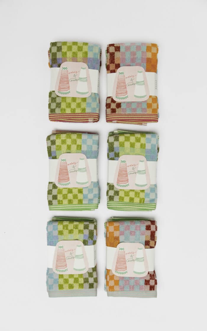 Ods&Ends Multi Cloth/2 Checkered #55