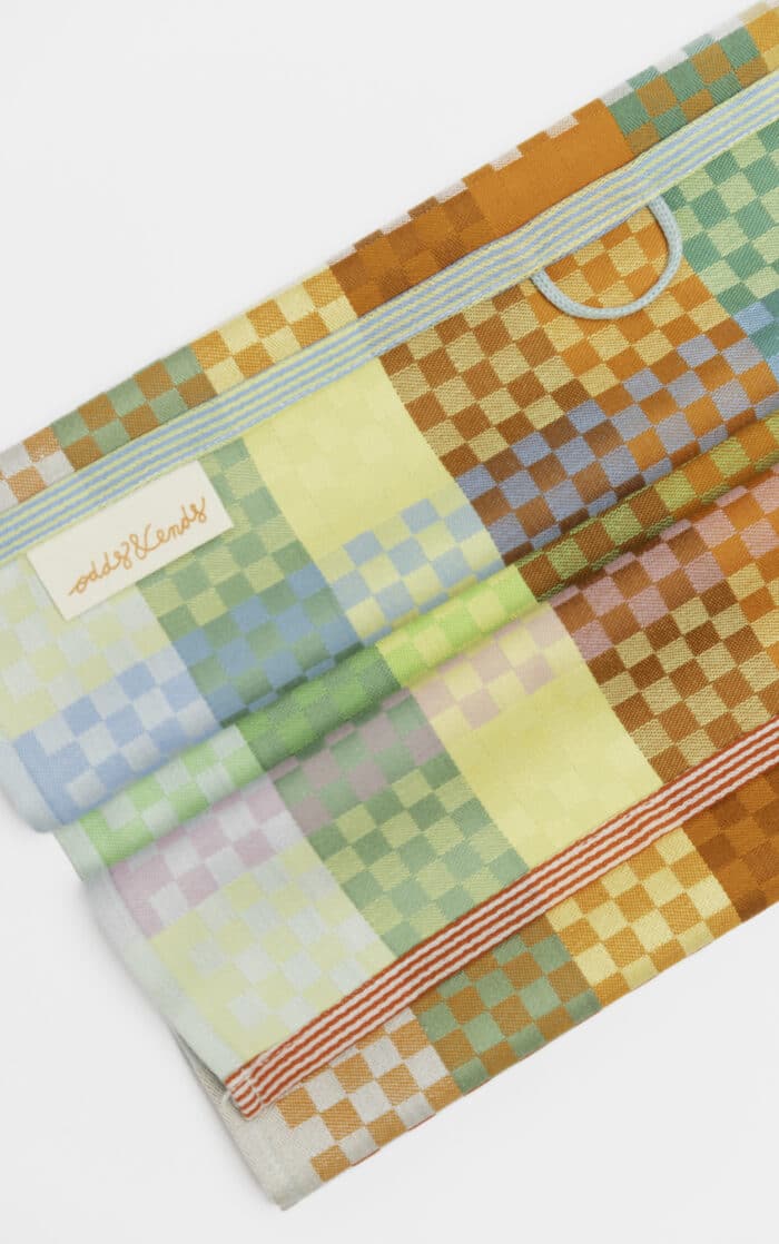 Ods&Ends Theedoek Checkered Check #57A