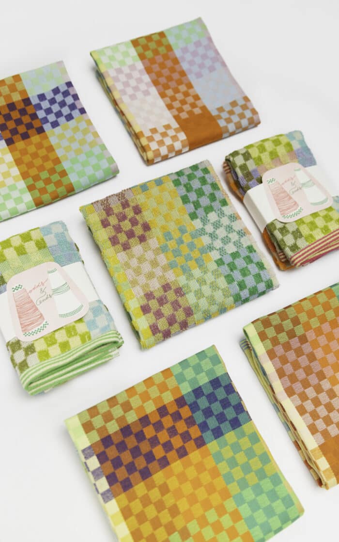 Ods&Ends Theedoek Checkered Check #57A